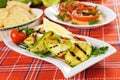 Grilled zucchini Royalty Free Stock Photo