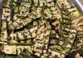 Grilled zucchini Royalty Free Stock Photo