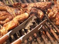 Grilling Royalty Free Stock Photo