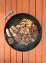 Grilling Food Royalty Free Stock Photo