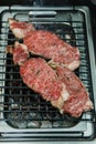 Grilling Marinated Wagyu with Electric Grill