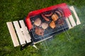 Grilling time, Grill, bright colorful vivid theme