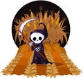 Grim Reaper on Corn Maze