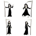 Grim Reaper Pack Royalty Free Stock Photo