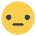 Grimacing Emoji vector icon fully editable