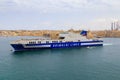 Grimaldi Lines Roll on Roll off cargo ship