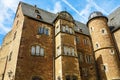 Grimm Memorial in Steinau an der Strasse, birthplace of the Brothers Grimm, Germany Castle Museum Brothers