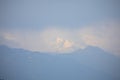 View of rhone glacier from Furkapass, Switzerland Royalty Free Stock Photo