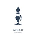 grinch icon in trendy design style. grinch icon isolated on white background. grinch vector icon simple and modern flat symbol for