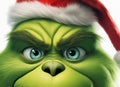 The Grinch steals gifts under the tree