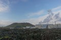 Grindavik, Iceland: The Svartsengi power plant 1976 Royalty Free Stock Photo