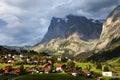 Grindelwald Village in Berner Oberland