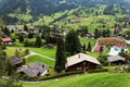 Grindelwald Village in Berner Oberland Royalty Free Stock Photo