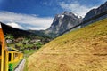 Grindelwald Village in Berner Oberland