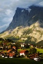 Grindelwald Village in Berner Oberland