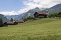 Grindelwald, a village in Switzerlandâs Bernese Alps, is a popular gateway for the Jungfrau Region Royalty Free Stock Photo