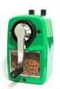 Grinding manual pencil sharpener Royalty Free Stock Photo