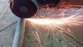 Grinding wheel industrial workshop abrasion