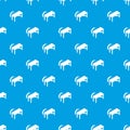 Grindstone pattern vector seamless blue