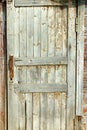 Grunge pastel red tint wood planks of the door texture background Royalty Free Stock Photo