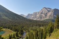 Grinnel Glacier Trail, Glacier National Park, Montana, USA Royalty Free Stock Photo