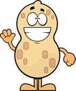 Grinning Cartoon Peanut