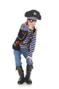 Grinning little boy pirate Royalty Free Stock Photo