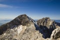 Grintovec and Kocna, Kamnik-Savinja Alps Royalty Free Stock Photo