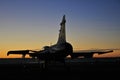 GRIPEN FIGHTER JET AGAINST THE DAWN