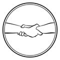 Gripping Helping Hands Round Logo