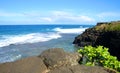 Gris Gris beach on south of tropical island Mauritius. Royalty Free Stock Photo