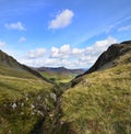 Grisedale Pike from Newlands Beck Royalty Free Stock Photo