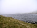 Grisedale Tarn, Lake District with heavy mist
