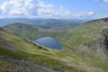 Grisedale Tarn with Seat Sandal left, Lake District Royalty Free Stock Photo