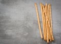 Grissini, Italian bread sticks Royalty Free Stock Photo