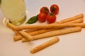 Grissini italians snack tomato oil