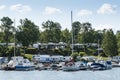 Grisslehamn marina and camping Sweden