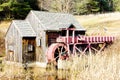 grist mill near Guilhall, Vermont, USA Royalty Free Stock Photo