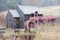 grist mill near Guilhall, Vermont, USA Royalty Free Stock Photo