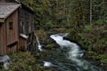 Grist Mill Washington Royalty Free Stock Photo