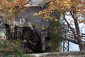 Grist mill with water wheel Royalty Free Stock Photo