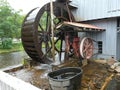 Gristmill Water Wheel Cherokee North Carolina Royalty Free Stock Photo