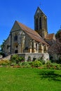 Grisy les Platres , France - may 18 2020 : picturesque village