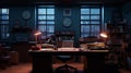 Gritty Detective\'s Office