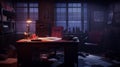 Gritty Detective\'s Office