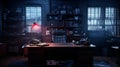 Gritty Detective\'s Office