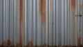 industrial corrugated steel for blender. ai generated Royalty Free Stock Photo