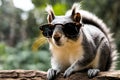 Grizzled giant squirrel sunglasses