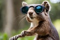 Grizzled giant squirrel sunglasses