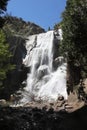 Grizzly Falls in Sequoia National Forest. Kings Canyon and Sequioa National Park Royalty Free Stock Photo